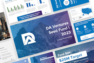 design a successful powerpoint PPT pitch deck fast