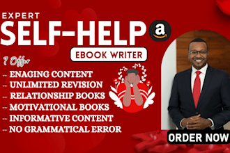 ghostwrite self help ebook, affirmation journal for amazon kindle ebook writer