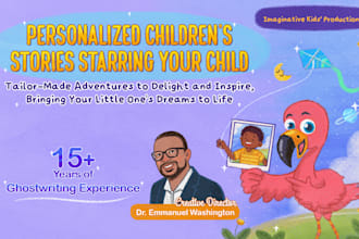 write a storybook starring your child