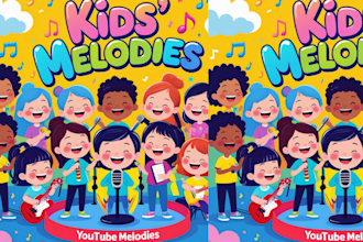 produce childrens songs or kid music, children choir song, jingle youtube intro