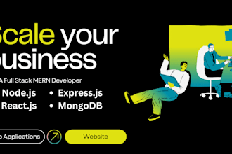 be your mern stack developer react node mongodb and express