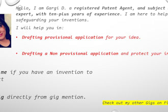 draft or write your utility patent