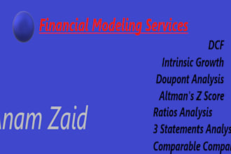 do financial modeling and analysis for your business
