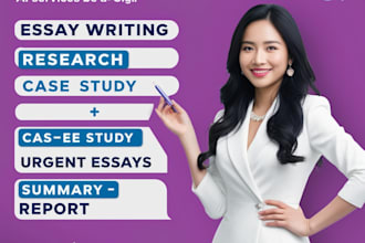 do urgent essay writing, case study, research, summary, report, apa, mla