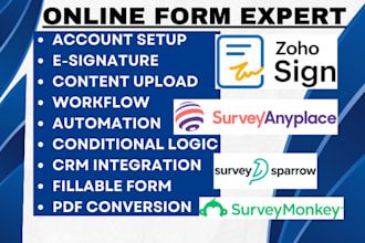 do online survey form on surveymonkey zoho sign survey anyplace surveysparrow