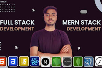 full stack web developer as a mern stack developer