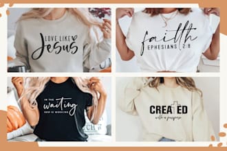 create christian t shirt design