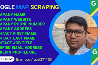 scrape google map data for lead generation, data extraction