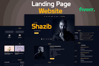 fashioned HTML CSS and bootstrap assemble landing page
