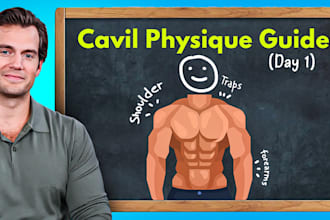 make gym and fitness thumbnails