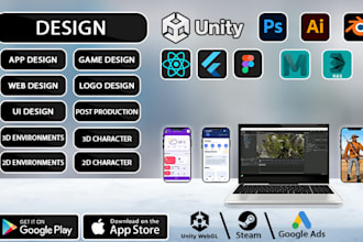 design UI UX for your websites, mobile apps, and games