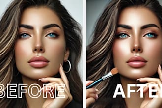 do high quality photo editing and portrait enhancements