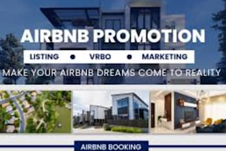 boost airbnb booking, airbnb guest post, airbnb promotion, airbnb listing, vrbo