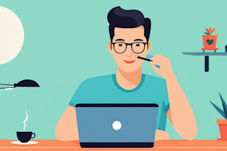 design flat vector illustration website and app