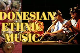 produce indonesian ethnic music