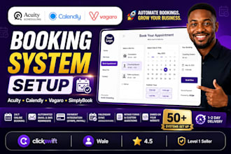 set up your acuity scheduling, calendly, or vagaro booking system professionally