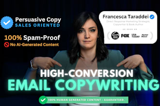 do compelling sales and cold email copywriting for outreach
