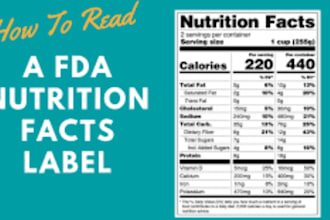 create your fda nutrition facts label