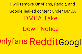 takedown onlyfans,reddit,google leaked content under dmca