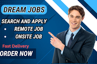 do search and apply for remote jobs in your behalf