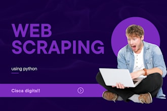 create automation bot, web bot, webscrapper using python