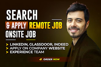 search and apply for remote jobs and onsite jobs or any job application