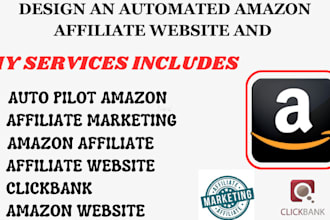 do an automated amazon affiliate website and clickbank affiliate marketing