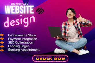 squarespace website design or squarespace website redesign