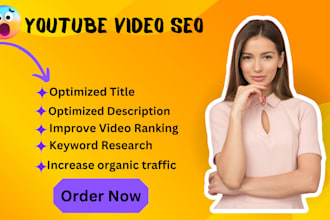 be manager of channel growth and youtube SEO