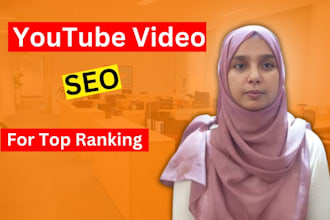 do youtube video SEO for top ranking for your channel