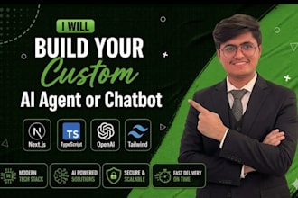 develop custom ai agent or chatbot using langchain and gpt
