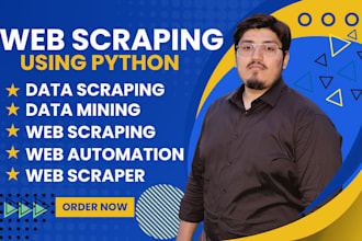 do python web scraping, data collection, data scraping