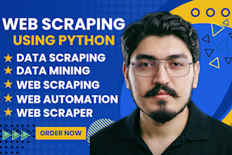 do python web scraping, data collection, data scraping