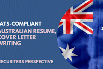 provide professional australian resume, cover letter service