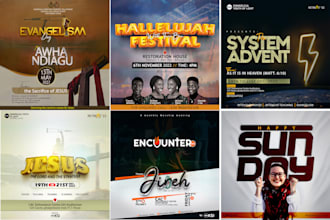 create stunning church flyers