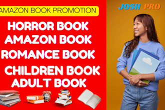 promote your novel book, horror book, ebook to grow active audiences