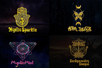 design mystical ,sacred or spiritual logo