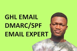 customise gohighlevel mail, mailgun, dmarc and gmail