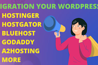 migration your wordpress to hostinger hostgator bluehost godaddy a2hosting more