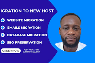 migrate website to new host