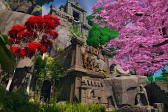 create unreal engine fortnite map, roblox map, tycoon map, 3d game developer