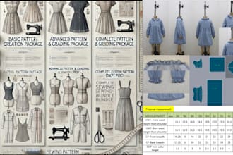 create custom sewing patterns for your unique projects