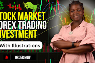 write stock market, forex, crypto, investment ebook and design pdf lead magnet
