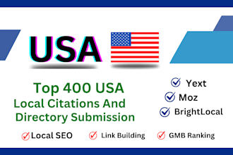 boost your business with 350 high quality USA local citations
