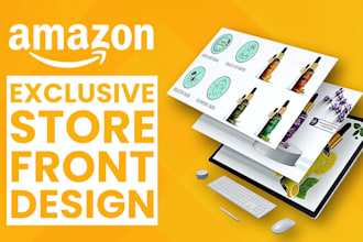 do amazon storefront design, amazon a plus content design, amazon storefront