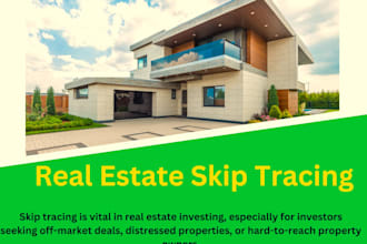 do real estate skip tracing