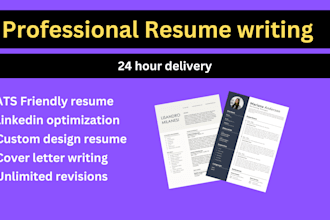 offer professional and tech resume writing service