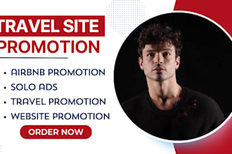 do travel site, airbnb promotion, hotel bookings, travel site booking seo