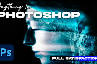 do photoshop image editing, resizing, cropping, background remove