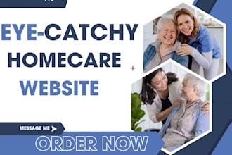 homecare healthcare medical assisted living website